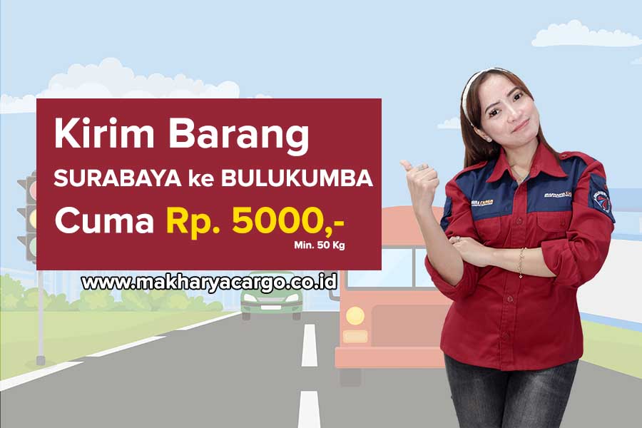 cargo surabaya bulukumba