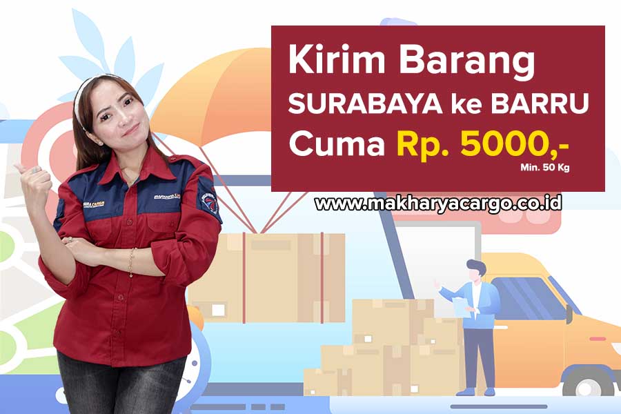 Ongkir Ekspedisi Surabaya Ke Barru