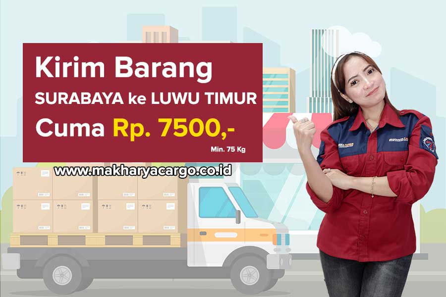 Cargo Surabaya Luwu Timur