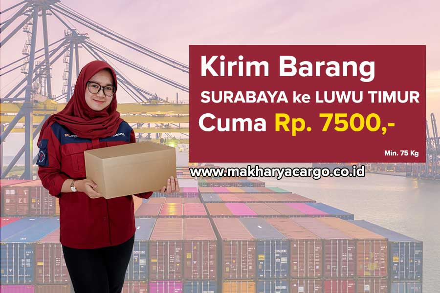 Ongkir Surabaya Ke Luwu Timur