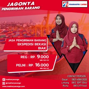 Ekspedisi Bekasi Biak