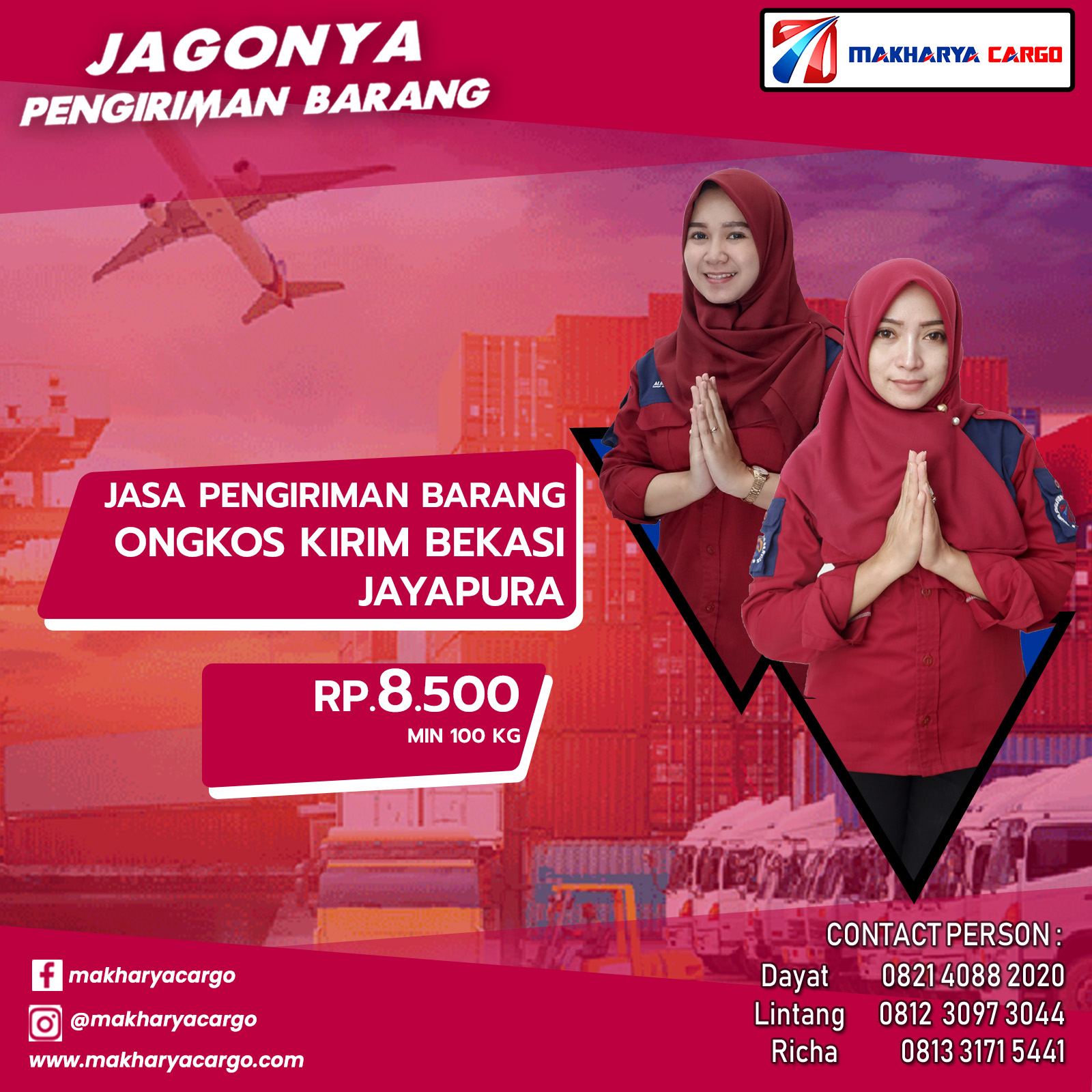 Ongkos Kirim Bekasi Jayapura