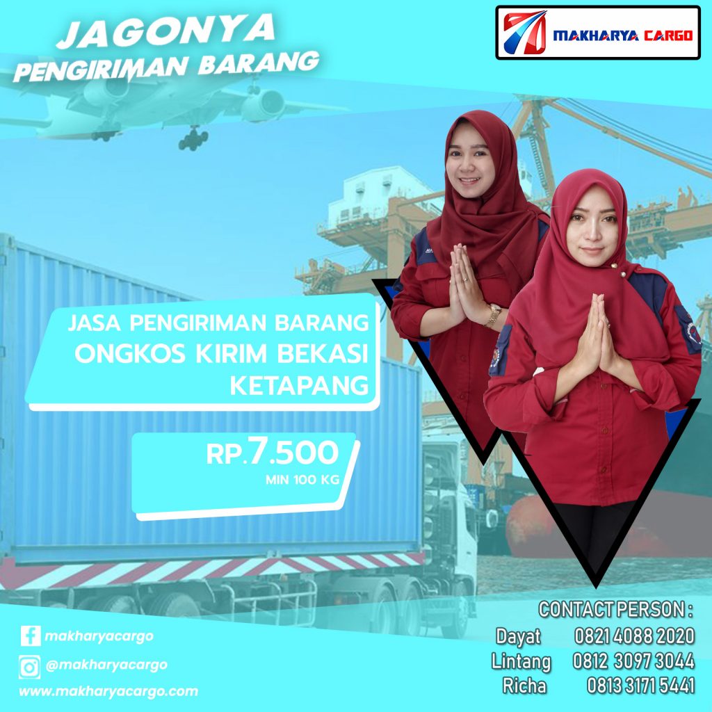 Ongkos Kirim Bekasi Ketapang