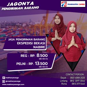 Ekspedisi Bekasi Nabire