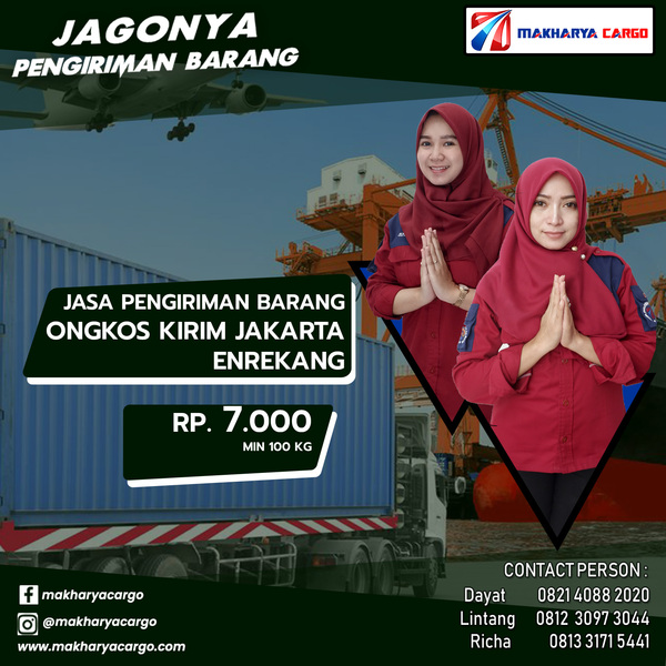 Ongkos Kirim Jakarta Enrekang