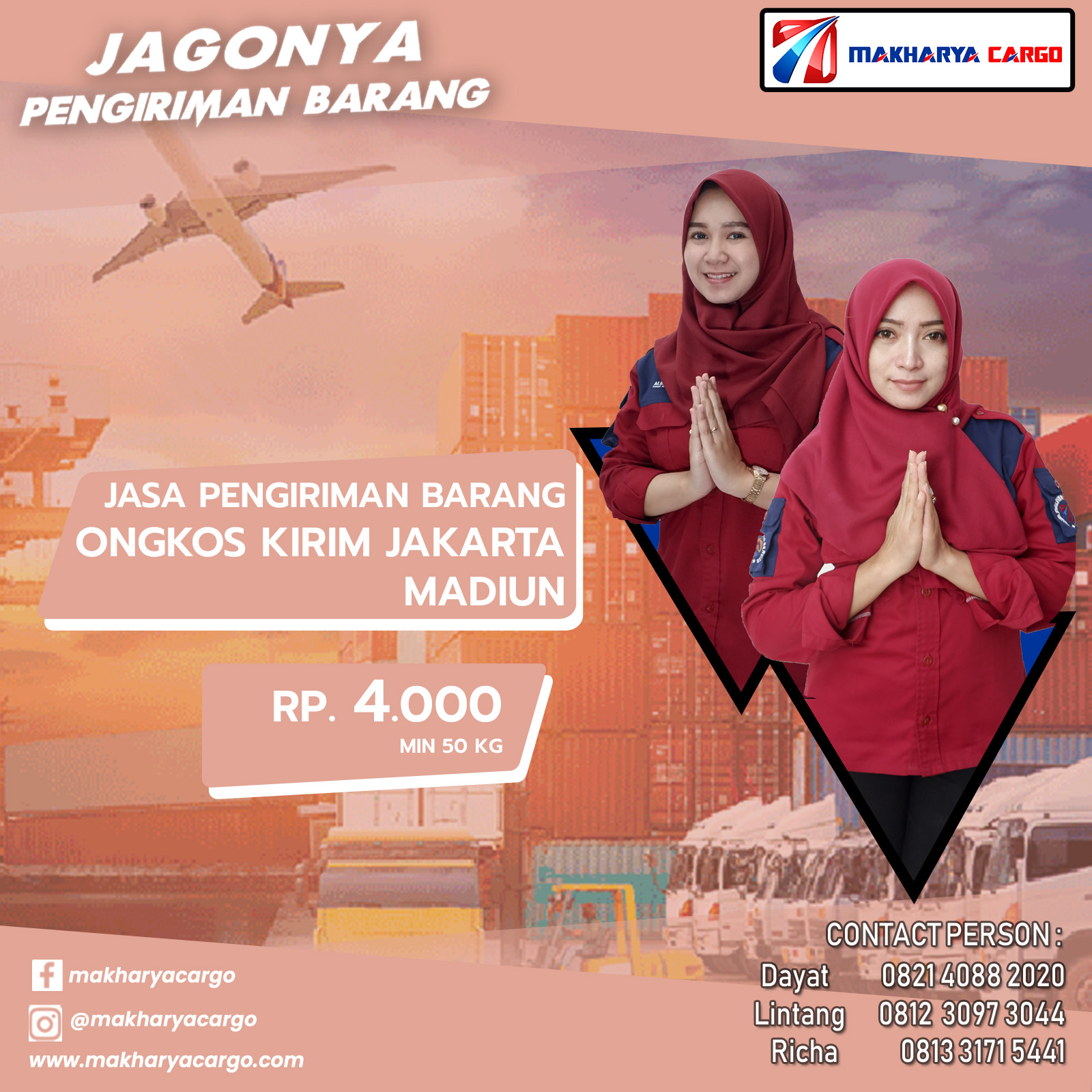 Ongkos Kirim Jakarta Madiun