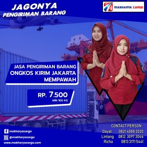 Ongkos Kirim Jakarta Mempawah