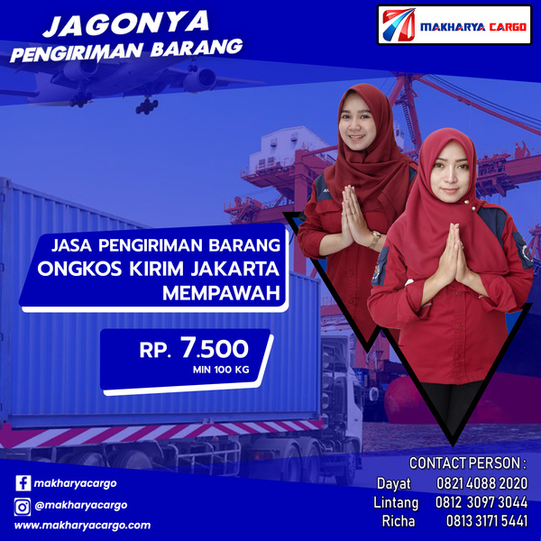 Ongkos Kirim Jakarta Mempawah