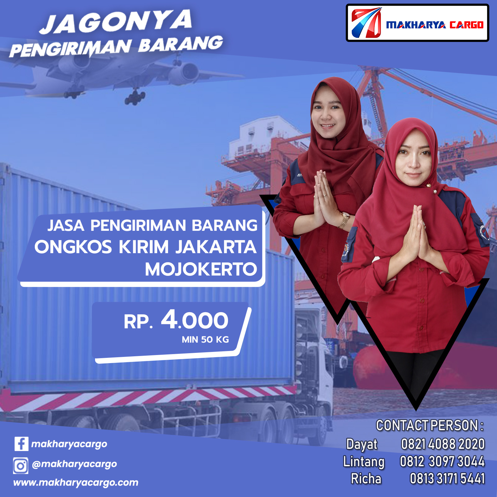 Ongkos Kirim Jakarta Mojokerto