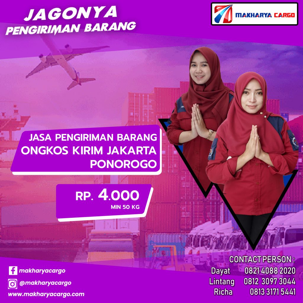 Ongkos Kirim Jakarta Ponorogo