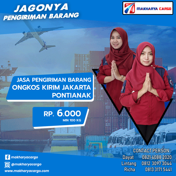 Ongkos Kirim Jakarta Pontianak