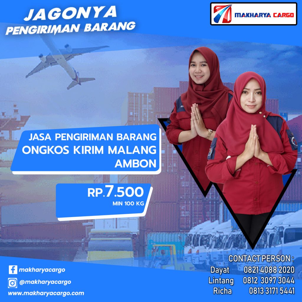 Ongkos Kirim Malang Ambon