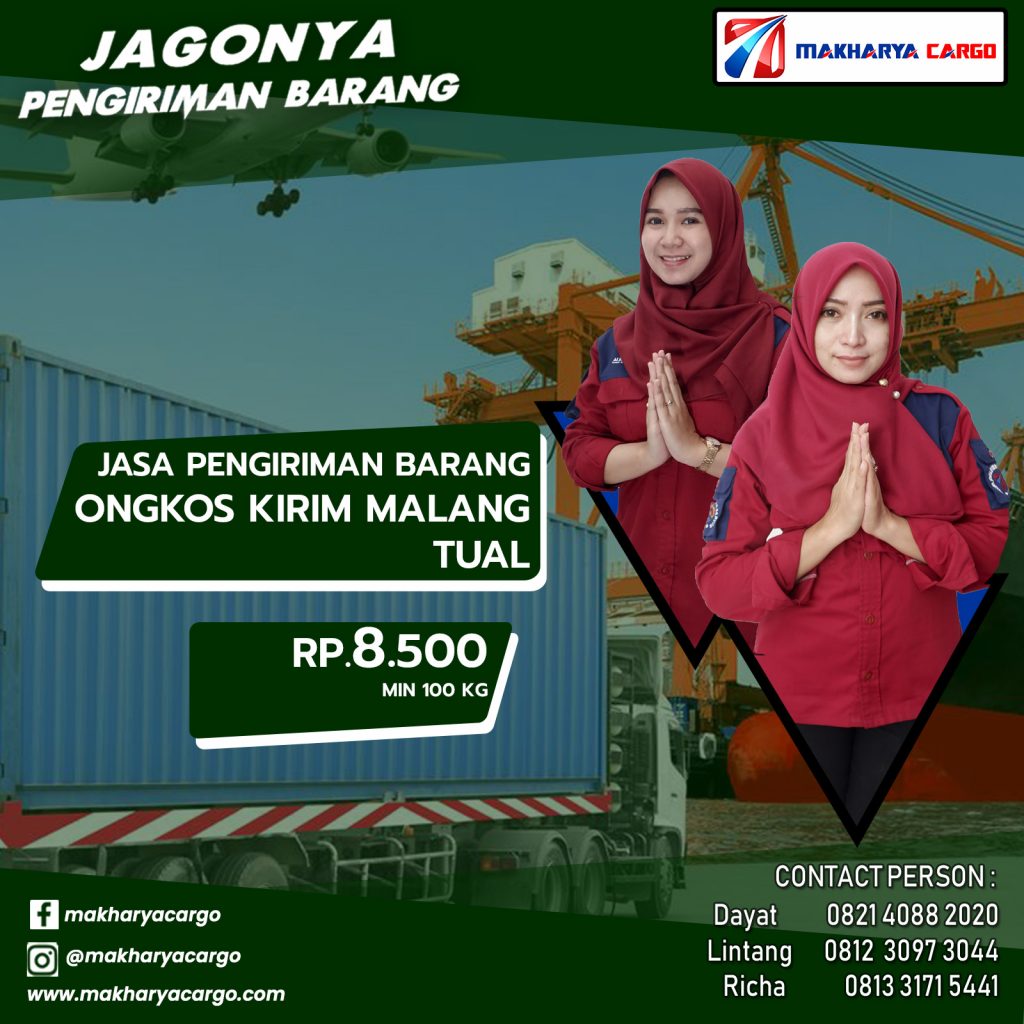 Ongkos Kirim Malang Tual