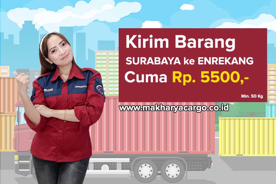 Ongkir-Ekspedisi Surabaya Ke Enrekang