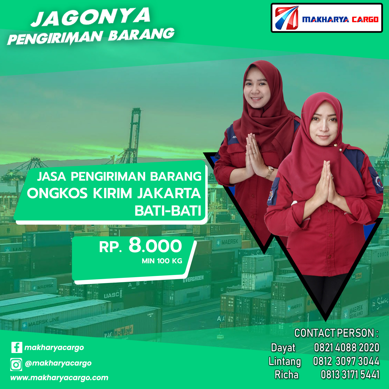 Ongkos Kirim Jakarta Bati-Bati