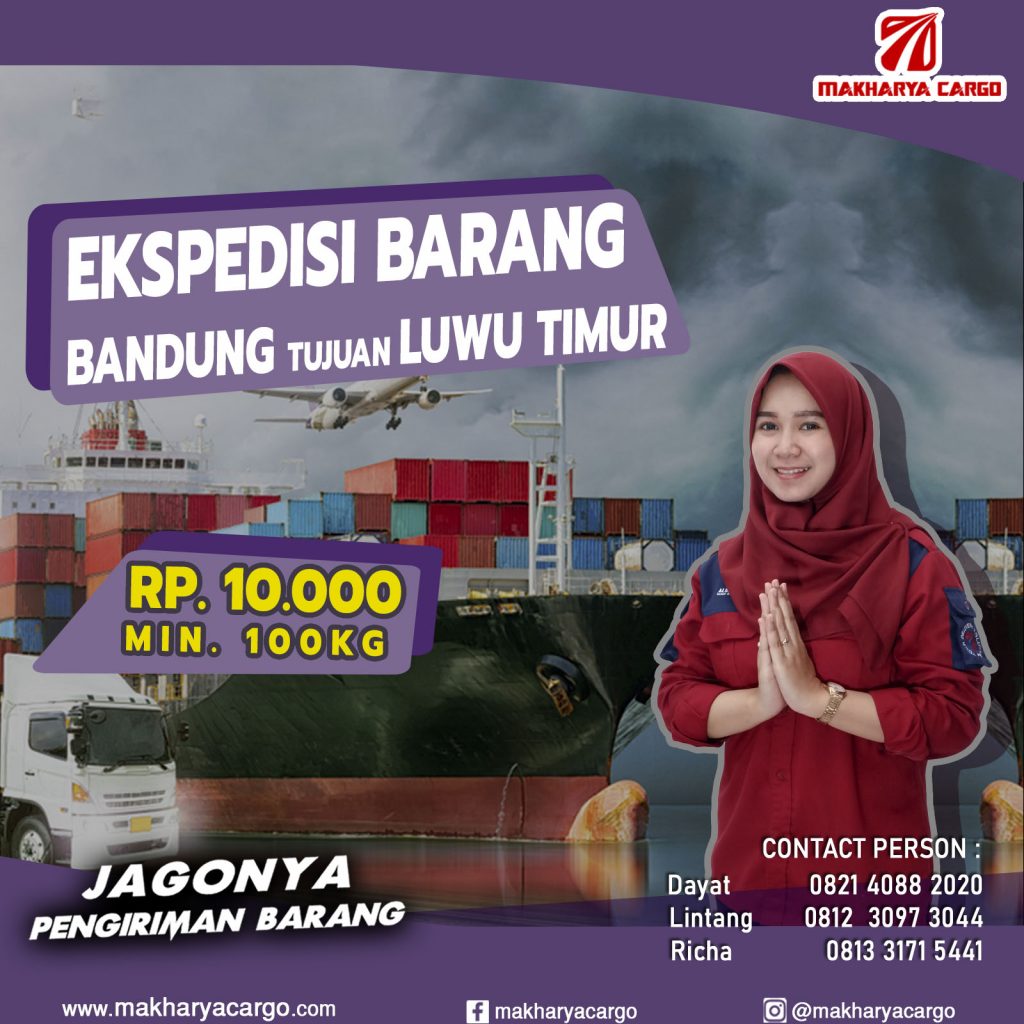 Ekspedisi Bandung Luwu Timur