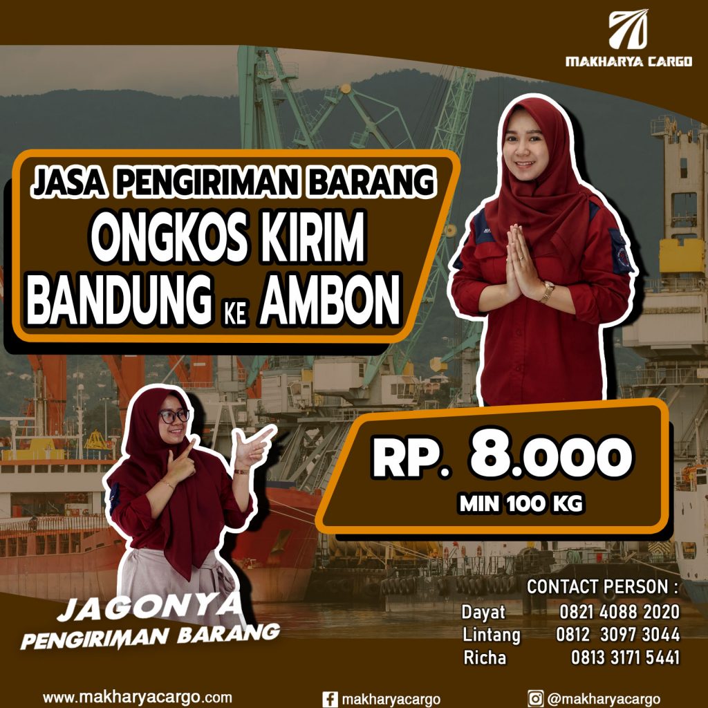 Ongkos Kirim Bandung Ambon