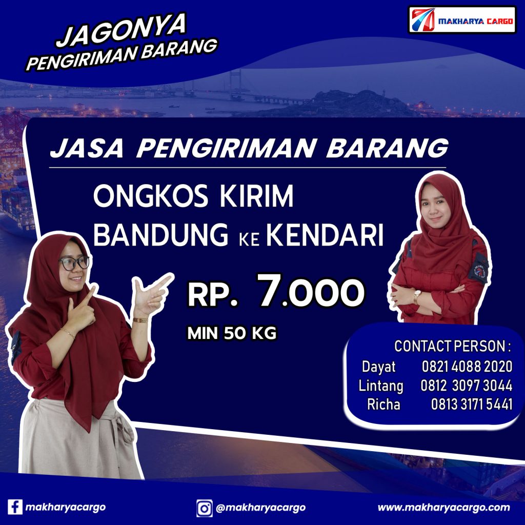 Ongkos Kirim Bandung Kendari