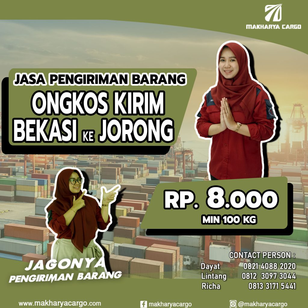 Ongkos Kirim Bekasi Jorong