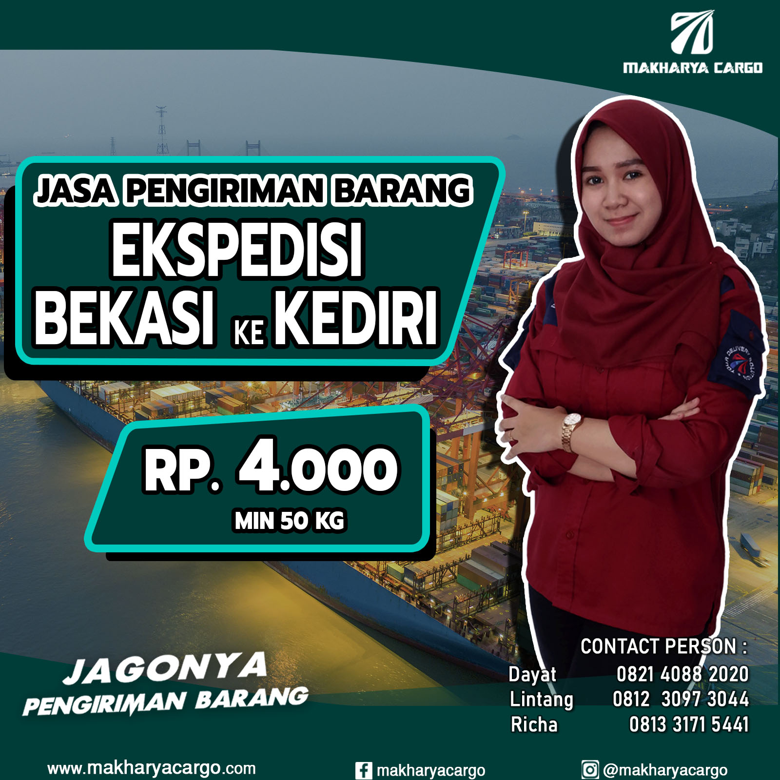 Ekspedisi Bekasi Kediri