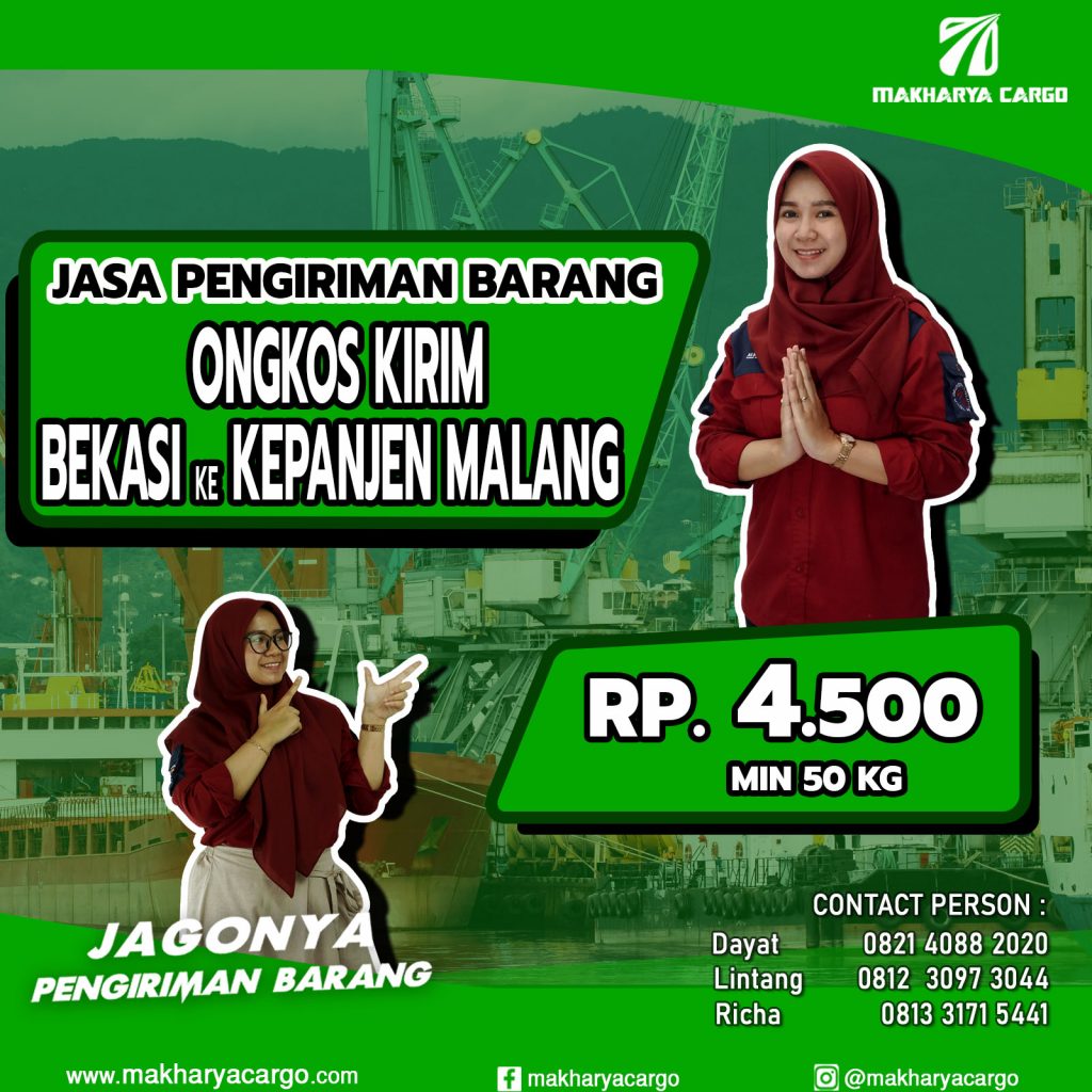 Ongkos Kirim Bekasi Kepanjen Malang