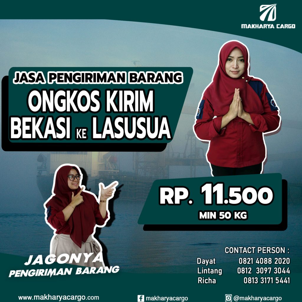 Ongkos Kirim Bekasi Lasusua