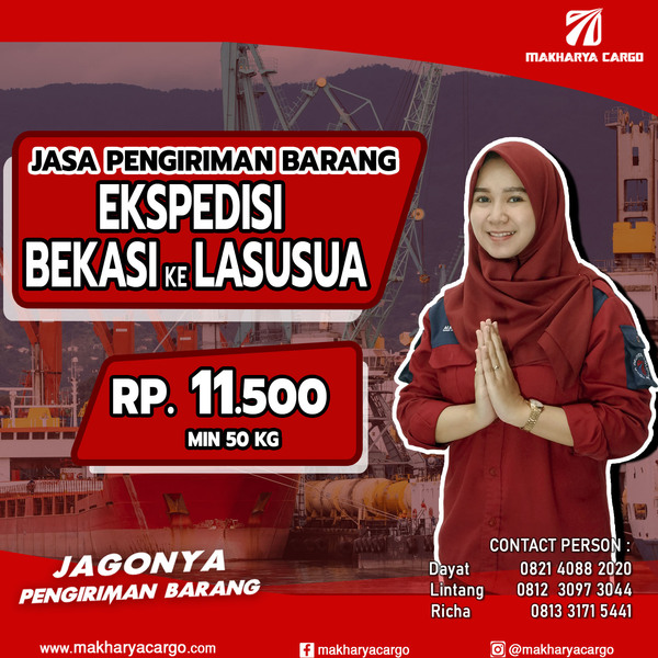 Ekspedisi Bekasi Lasusua