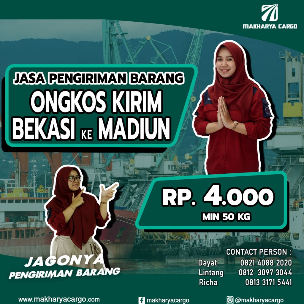 Ongkos Kirim Bekasi Madiun