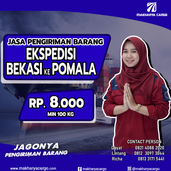 Ekspedisi Bekasi Pomala