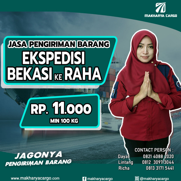 Ekspedisi Bekasi Raha