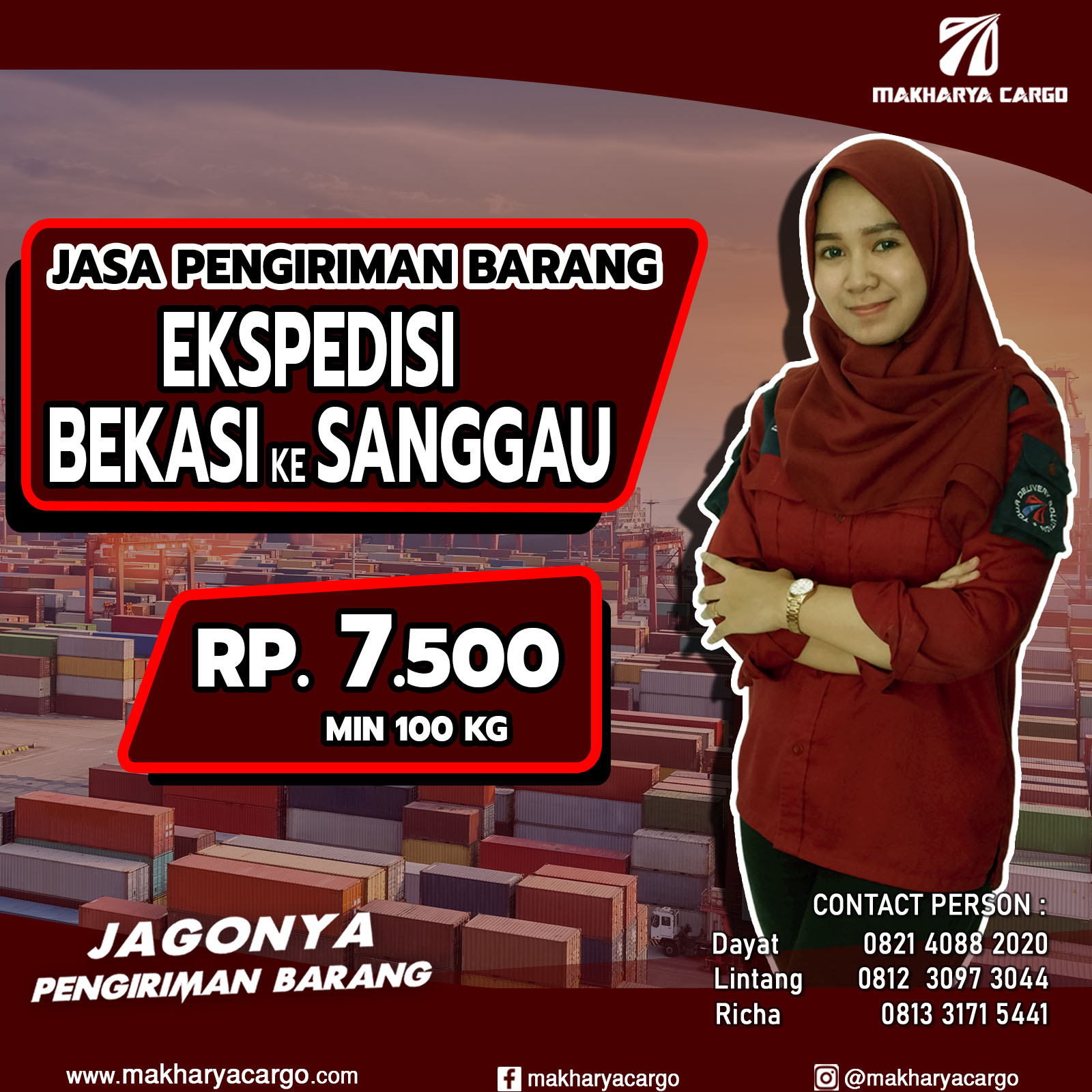 Ekspedisi Bekasi Sanggau