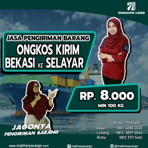Ongkos Kirim Bekasi Selayar