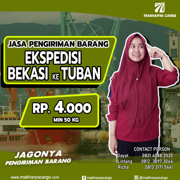 Ekspedisi Bekasi Tuban