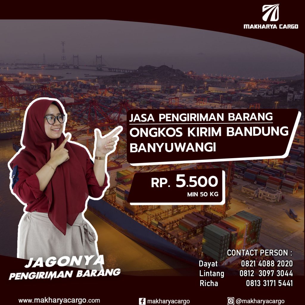 Ongkos Kirim Bandung Banyuwangi