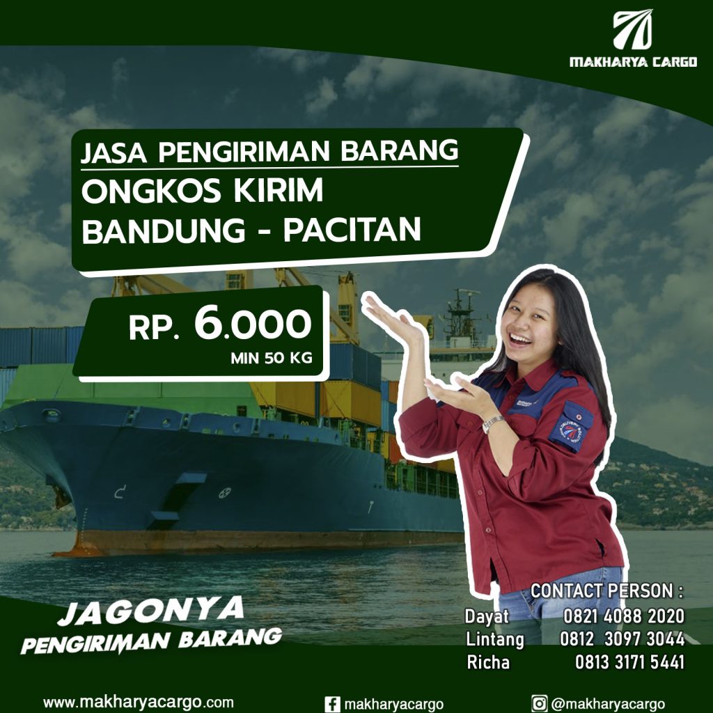 Ongkos Kirim Bandung Pacitan