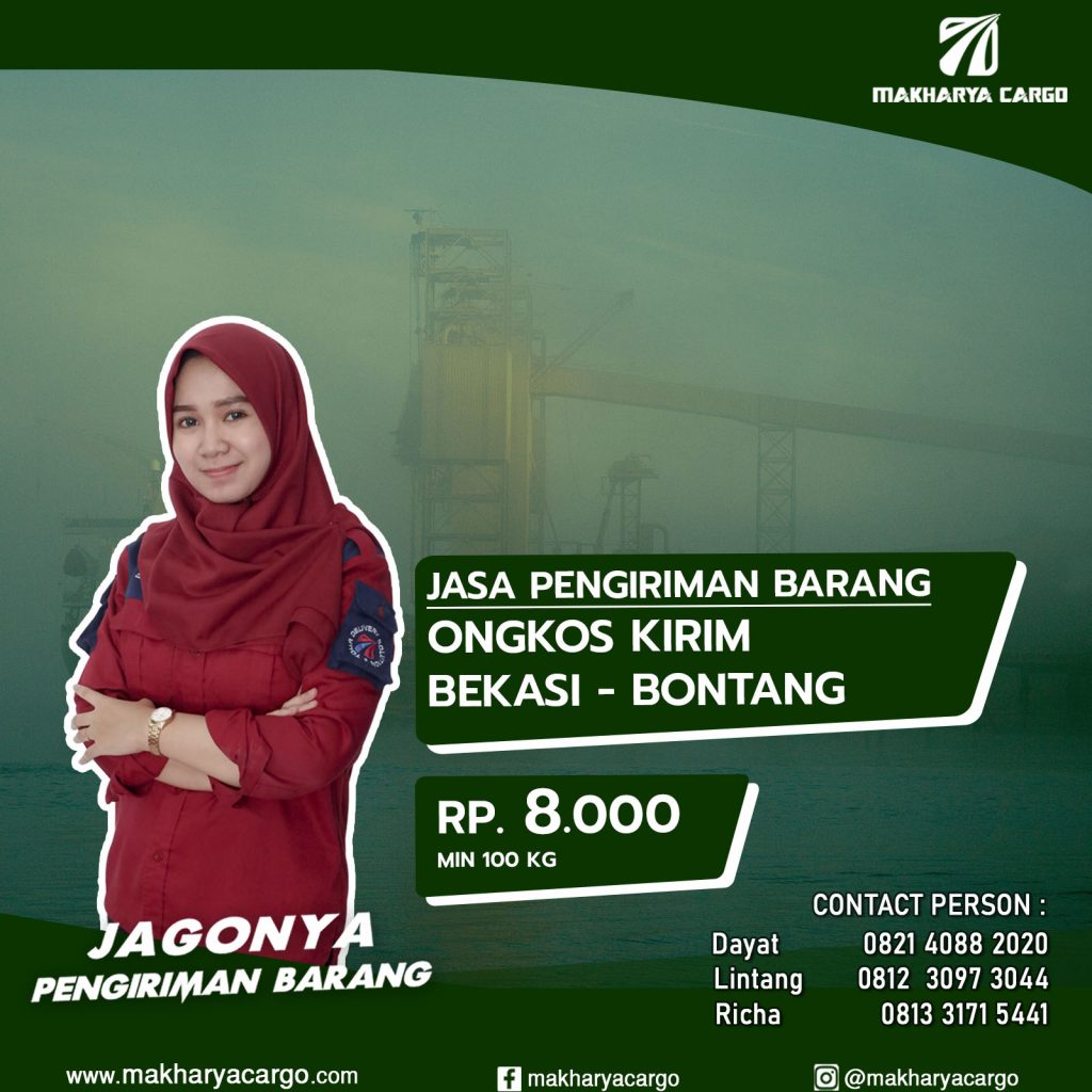 Ongkos Kirim Bekasi Bontang