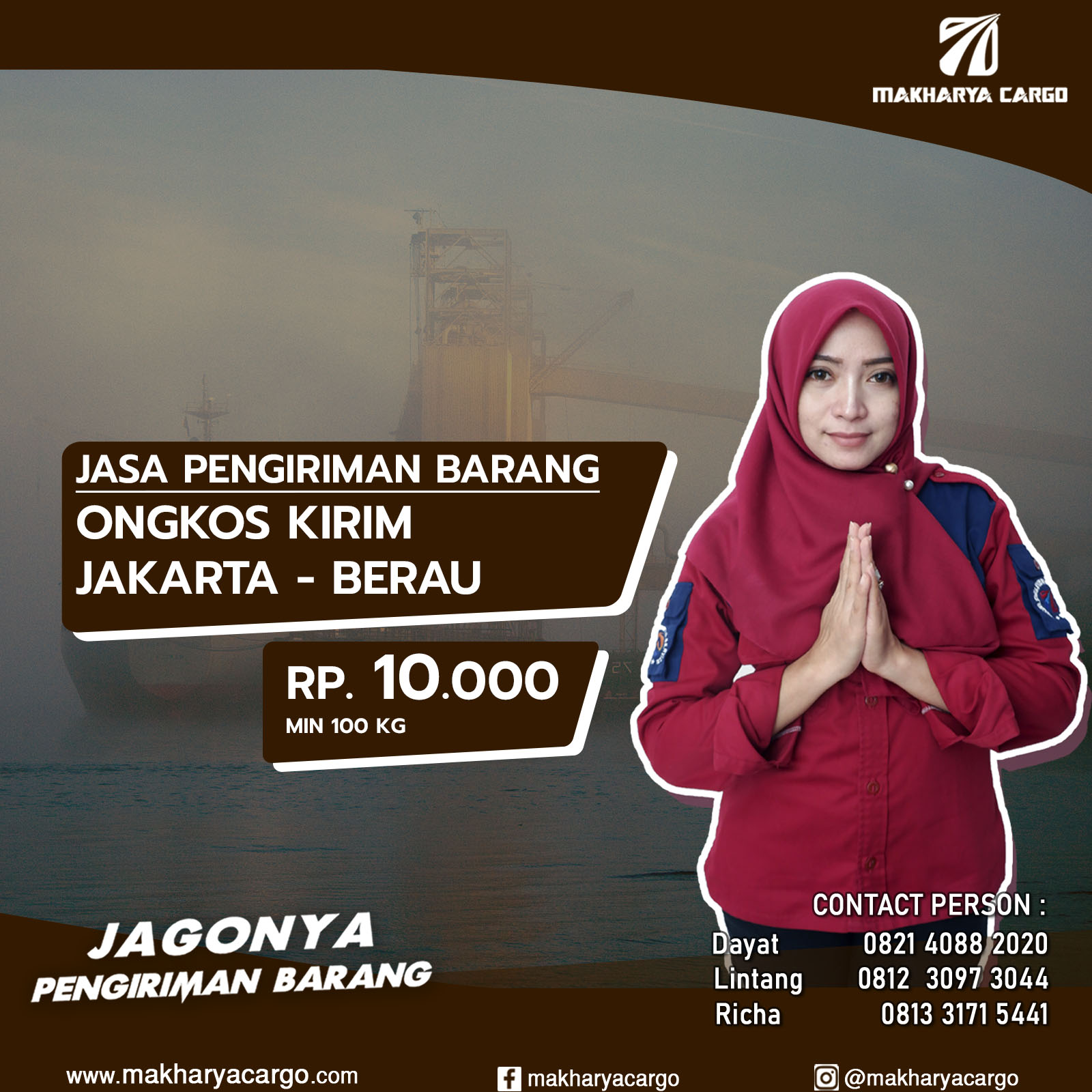 Ongkos Kirim Jakarta Berau