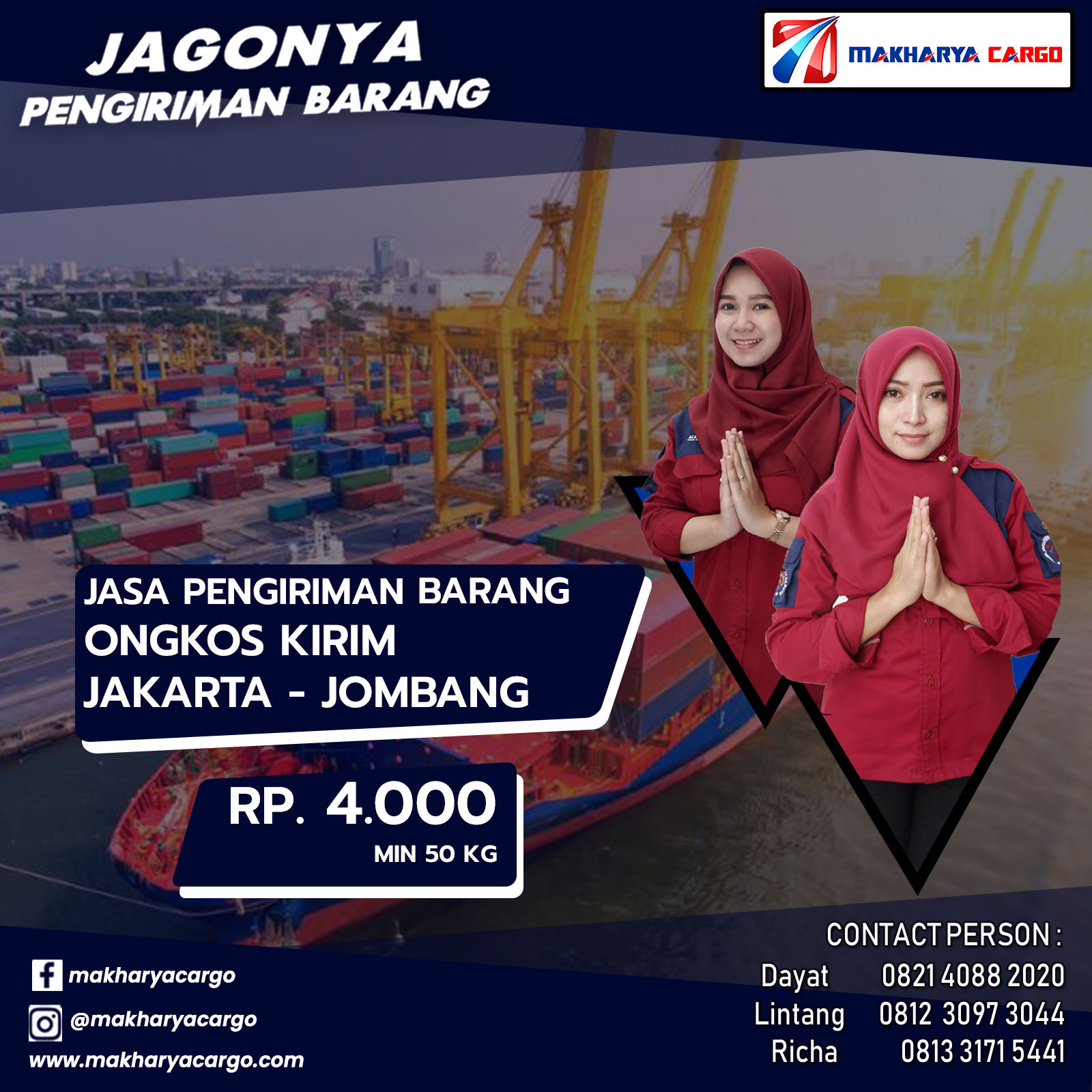 Ongkos Kirim Jakarta Jombang