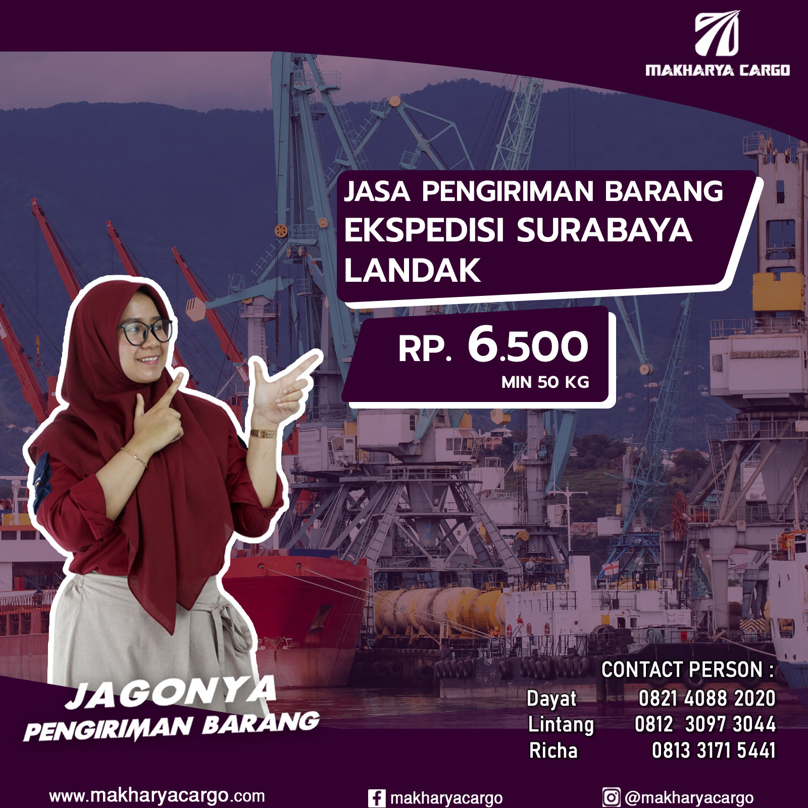 Ekspedisi Surabaya Landak