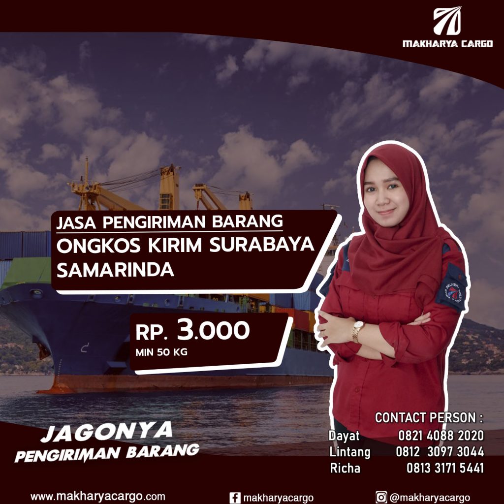 Ongkos Kirim Surabaya Samarinda