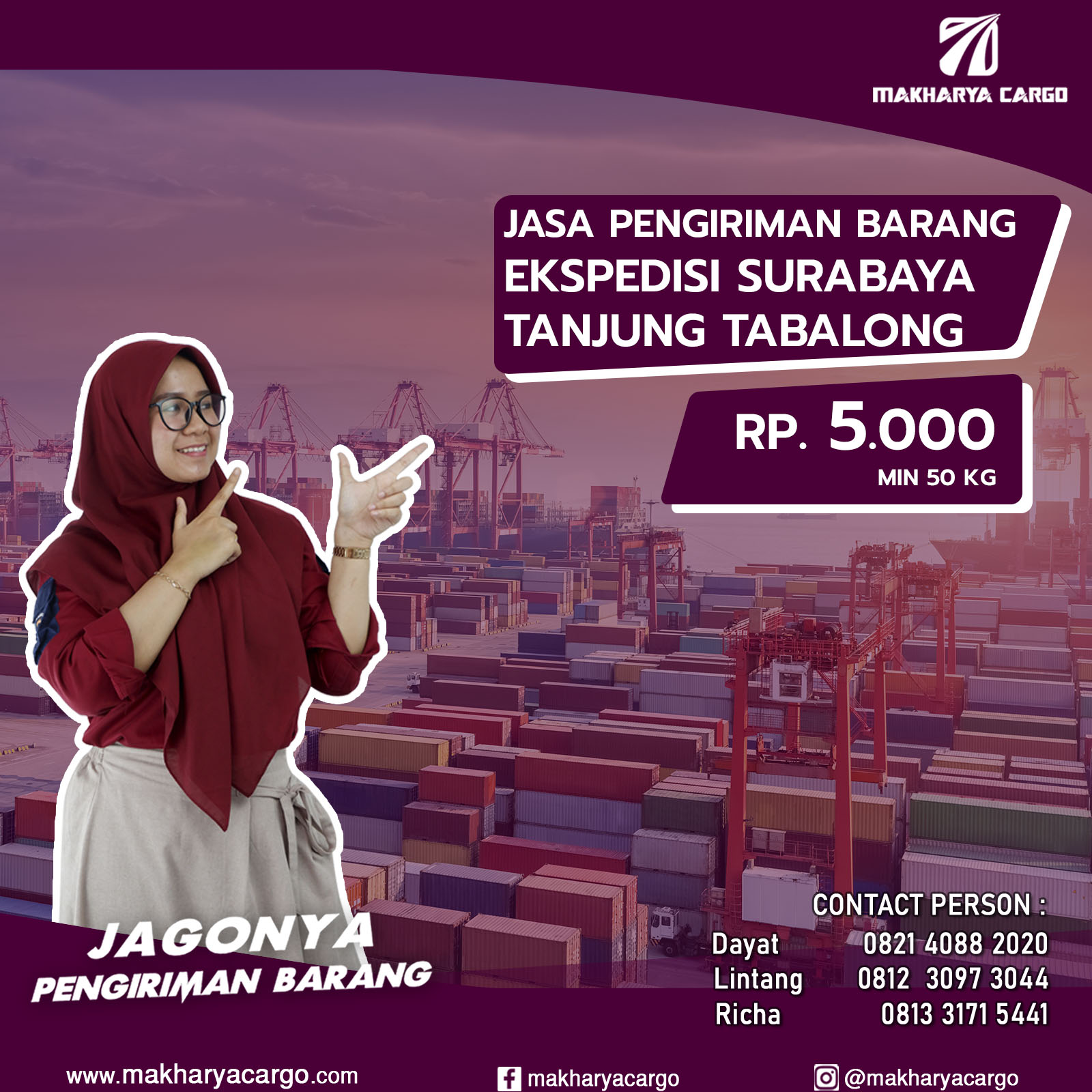 Ekspedisi Surabaya Tanjung Tabalong