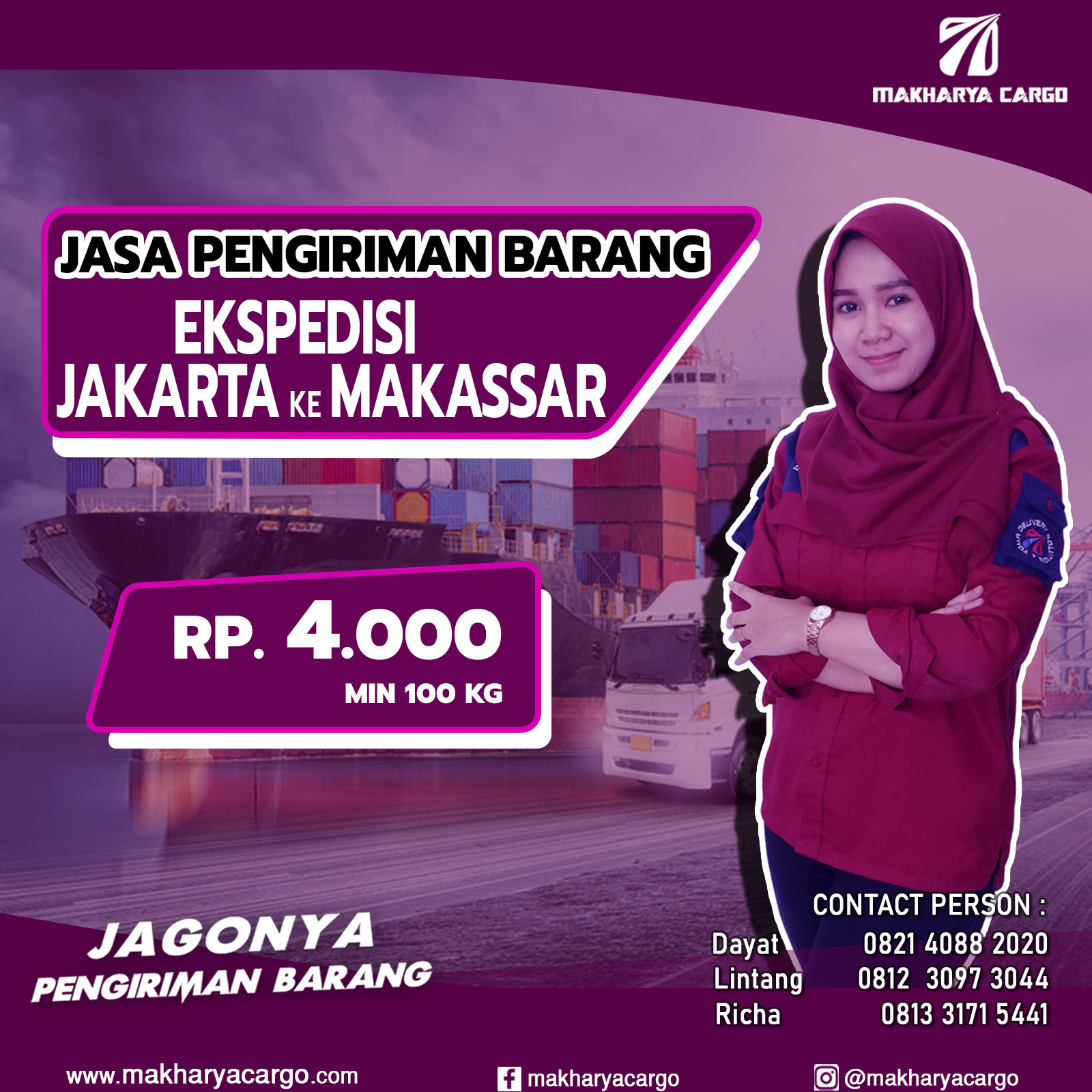 Ekspedisi Jakarta Makassar