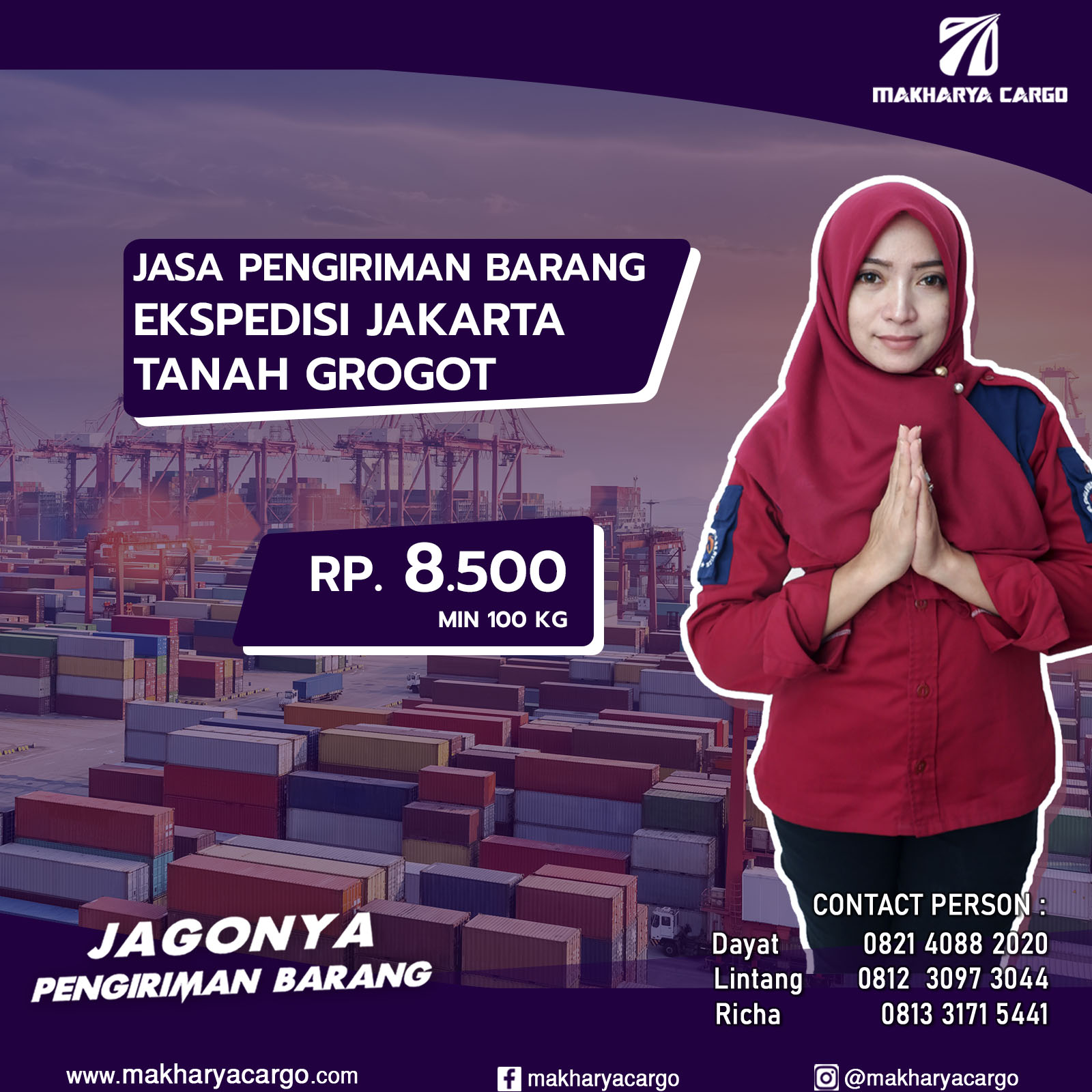 Ekspedisi Jakarta Tanah Grogot