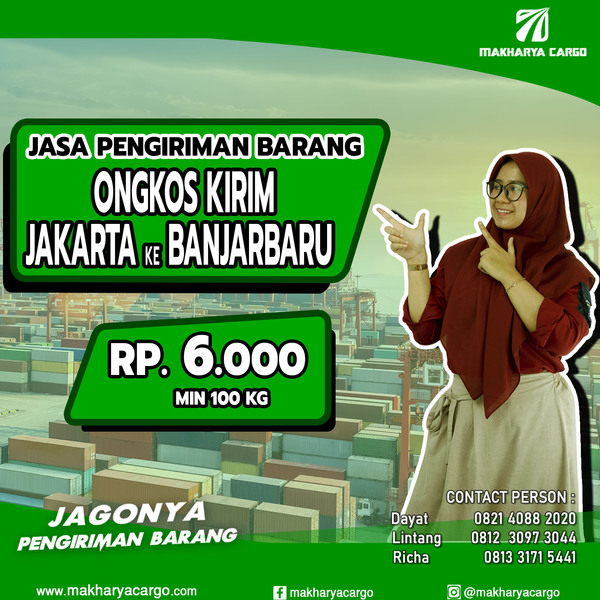 Ongkos Kirim Jakarta Banjarbaru