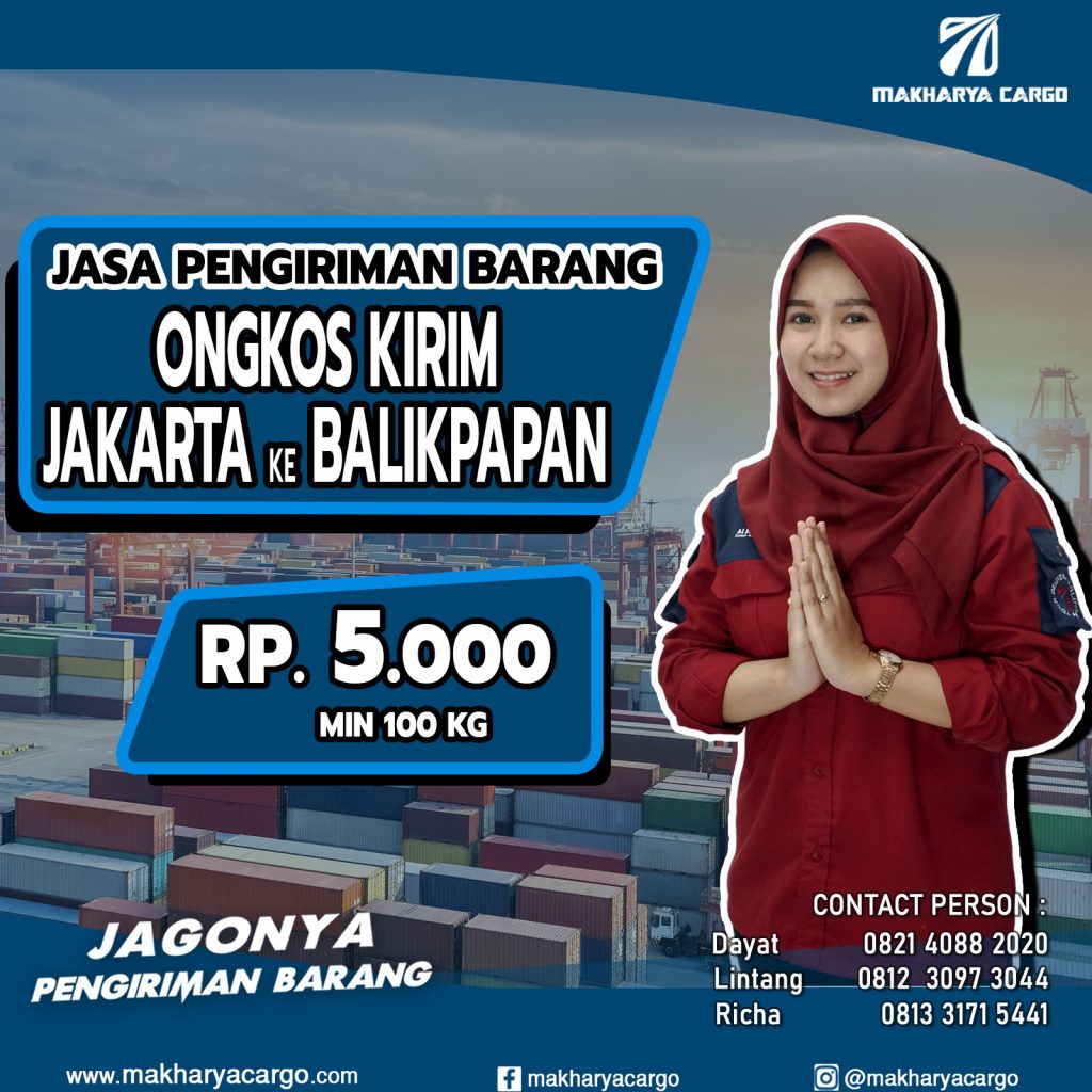 Ongkos Kirim Jakarta Balikpapan