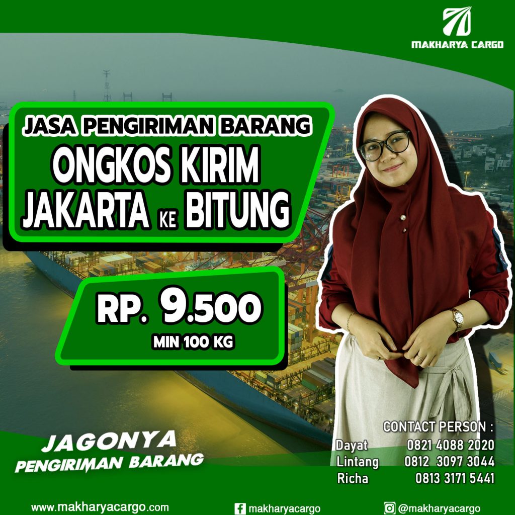 Ongkos Kirim Jakarta Bitung