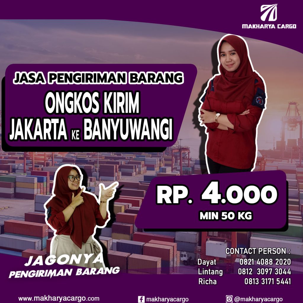 Ongkos Kirim Jakarta Banyuwangi