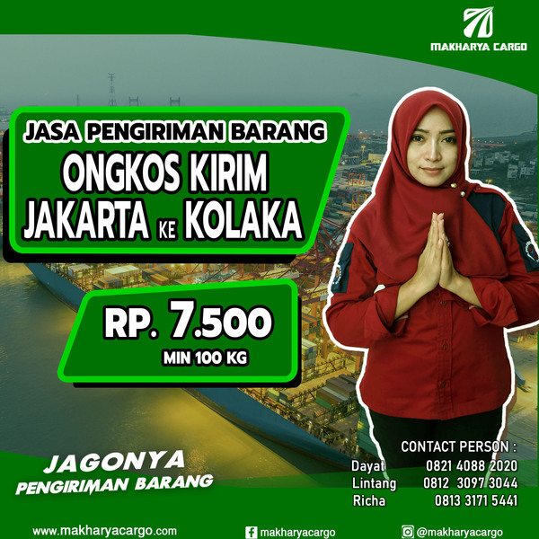 Ongkos Kirim Jakarta Kolaka