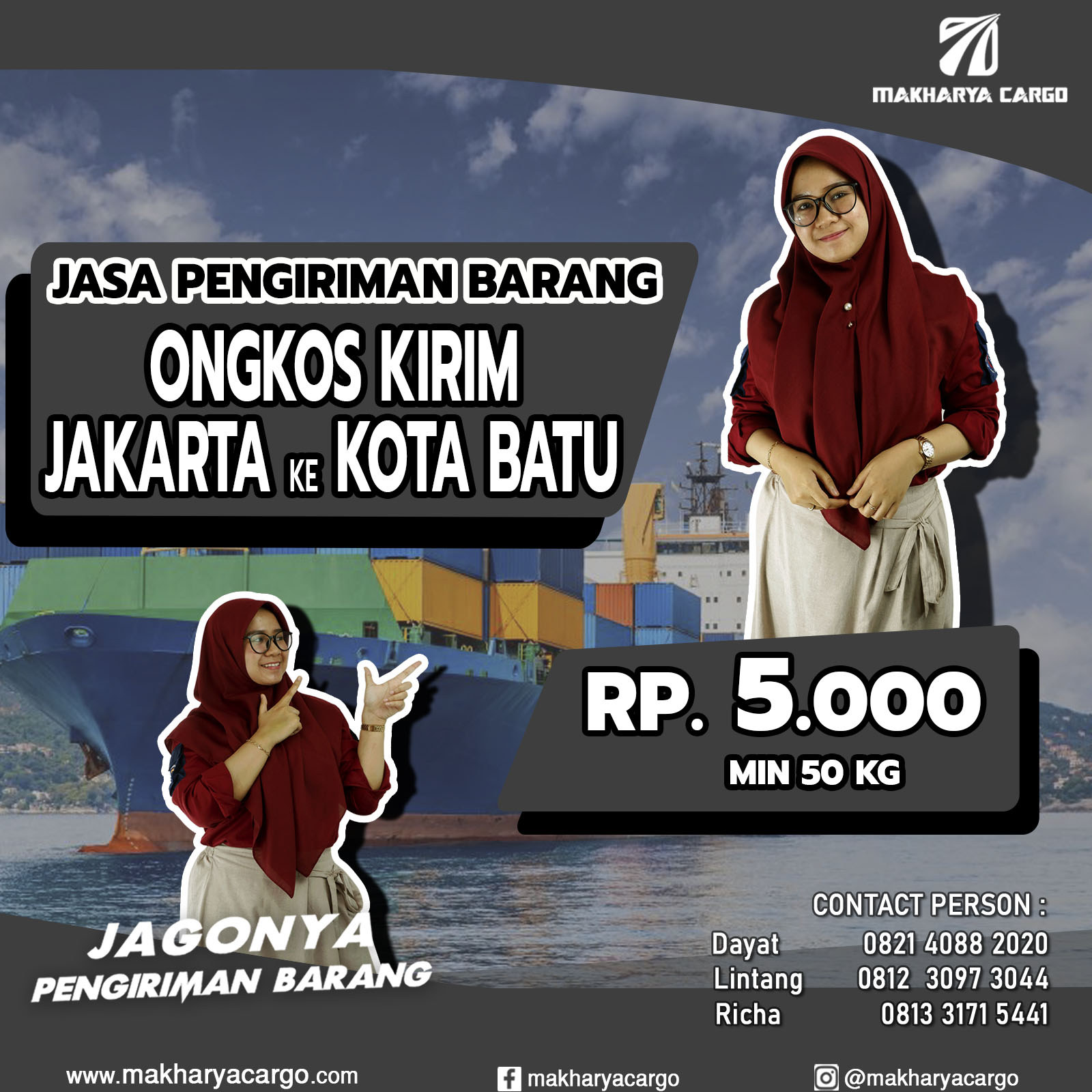 Ongkos Kirim Jakarta Kota Batu