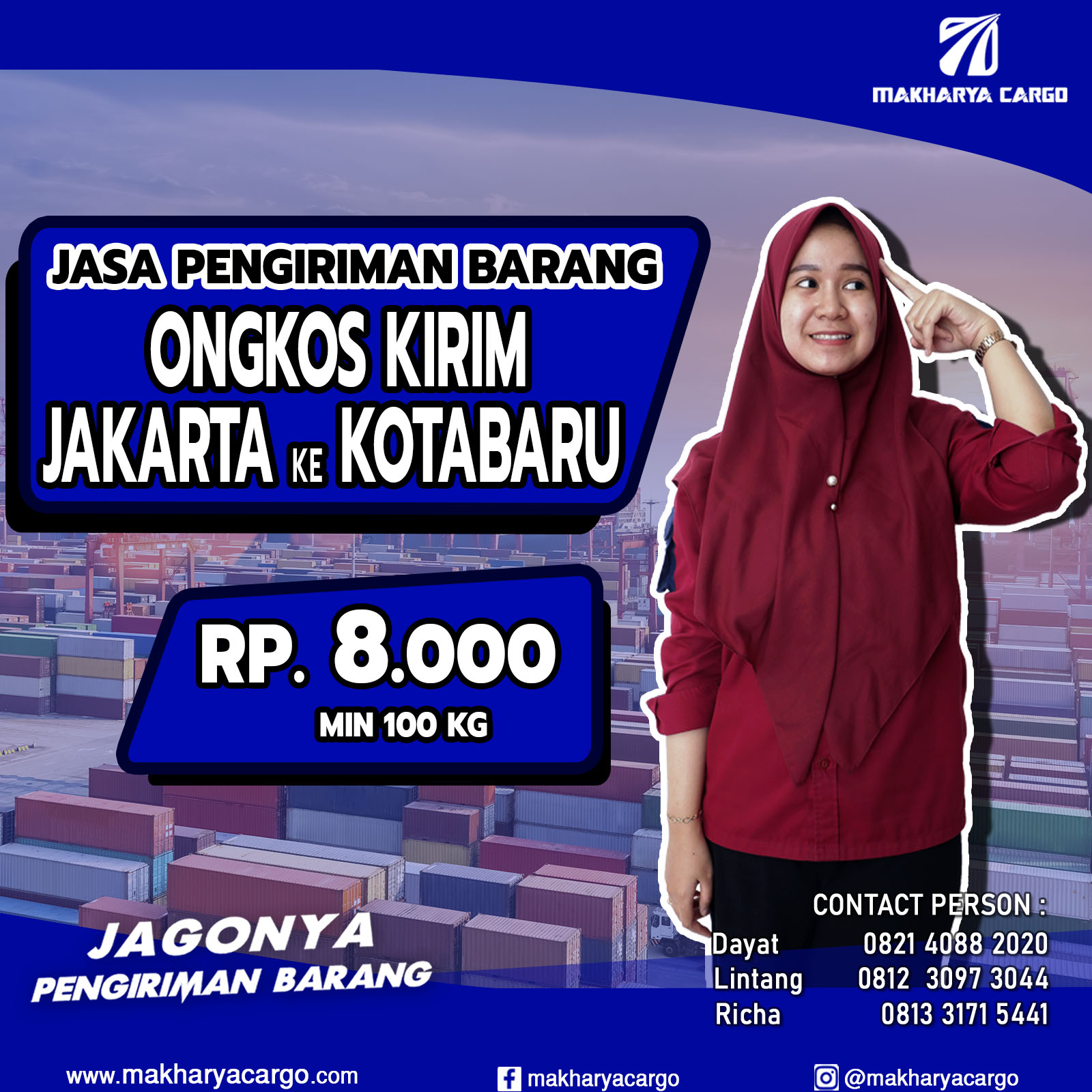 Ongkos Kirim Jakarta Kotabaru